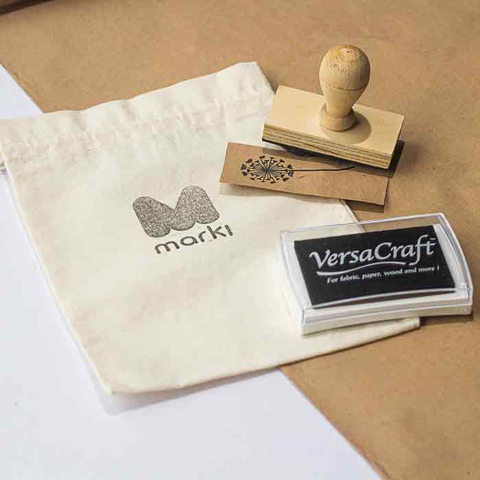almohadilla versacraft negro para sellos de papel madera textile sellos artesanales