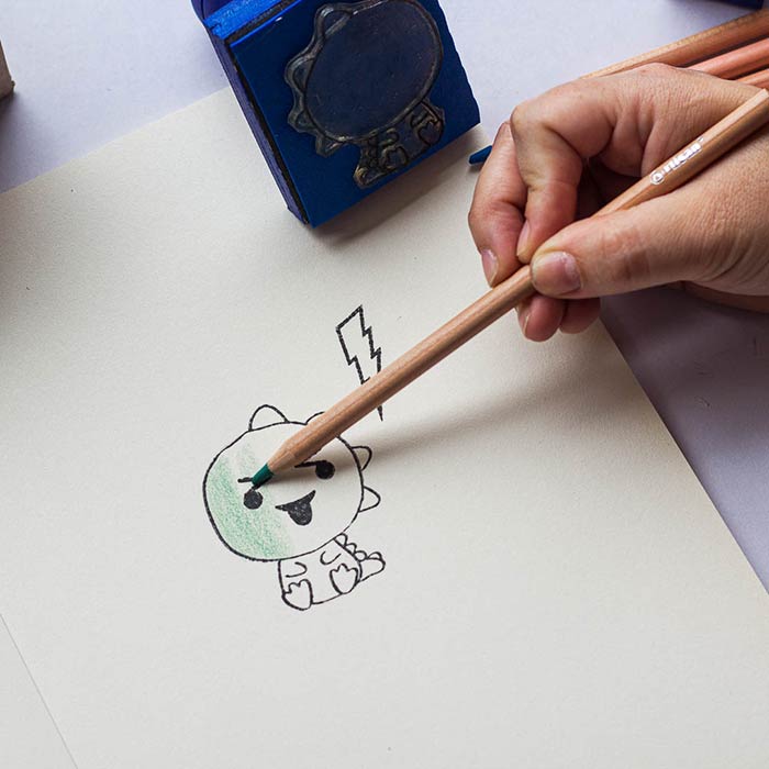 sellos dinamicos sellos para ninos demadera personalizados dinosaurio para pintar 1 1